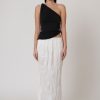 New Bayse Brand River Maxi Skirt - Ivory