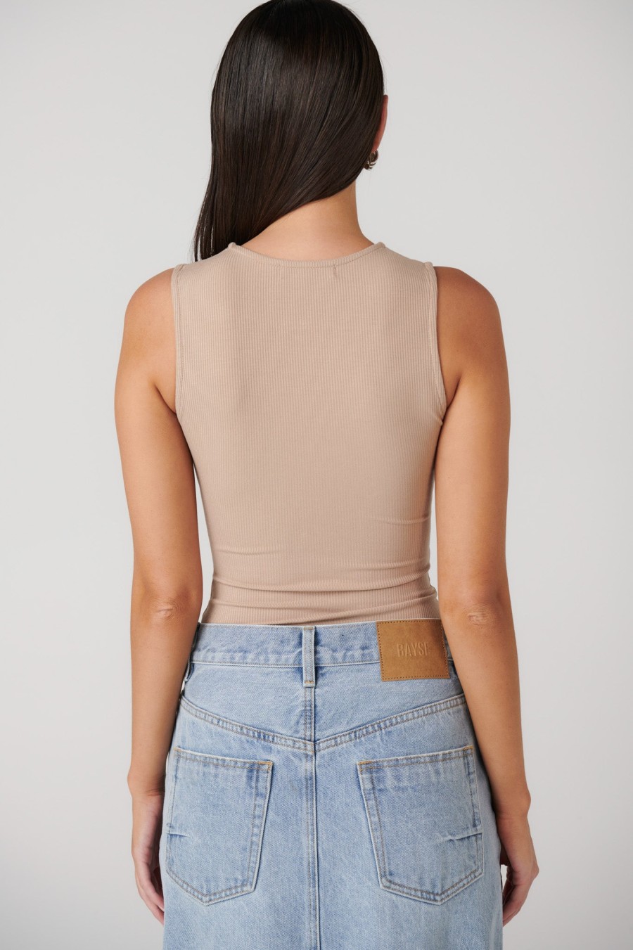 Online BAYSE BRAND Layla Bodysuit - Biscotti